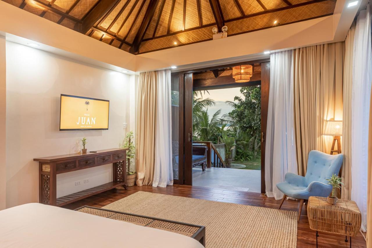 Villa Juan - A Beach Front Villa In General Luna Siargao Eksteriør bilde